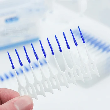 

Interdental Teeth Stick Brush 180Pcs Oral Clean Care Picks Dental Toothpicks Replacement Head Brush Tools Interdental Brush