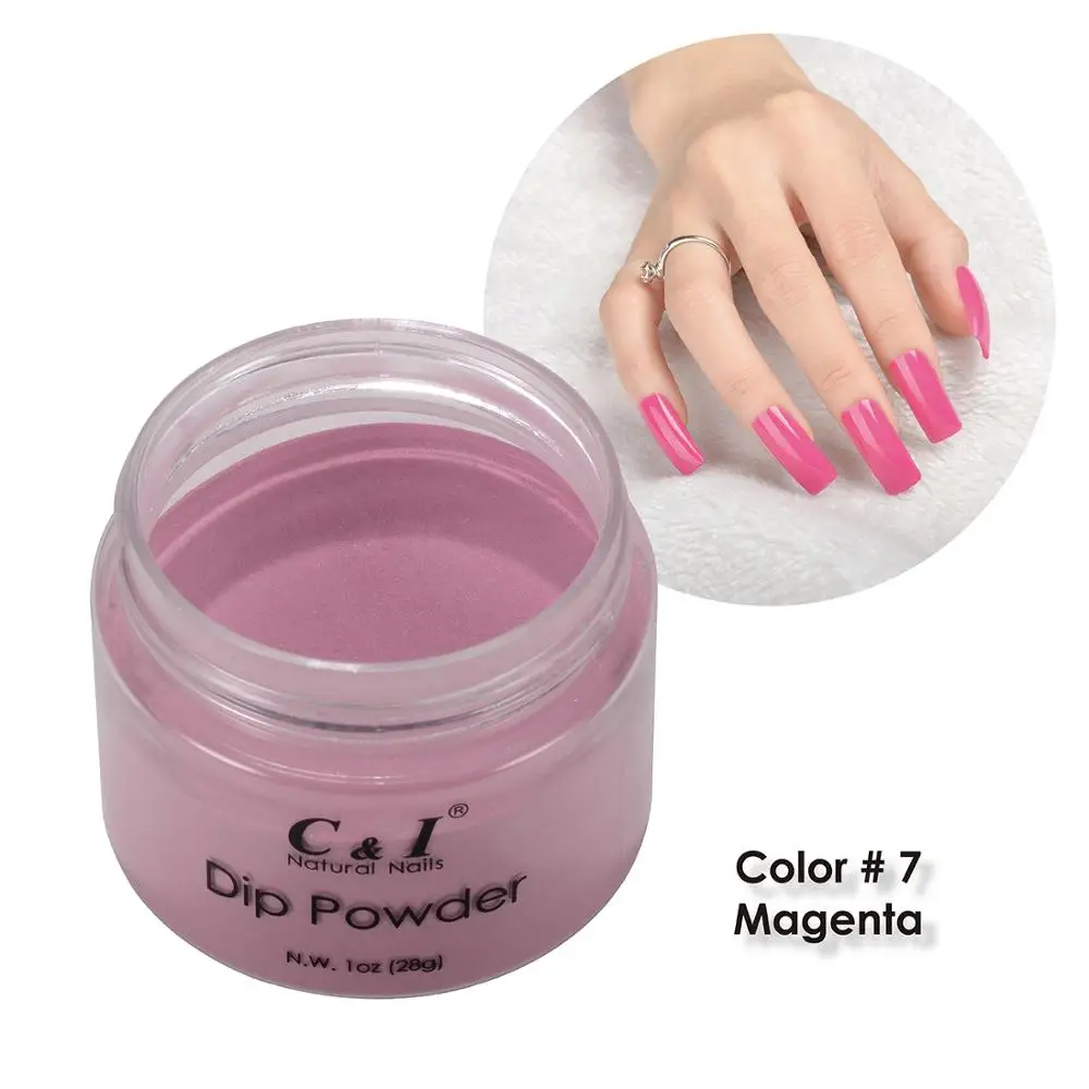 28g Dipping Powder -Color NO.7# Magenta-Red Color System -Pure | Красота и - Цена: 1 529,46 руб.
