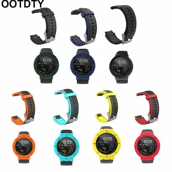 

Soft Silicone Watchband Wrist Strap Bracelet Anti-Scratch Watch Case Protective Cover Shell for Huami Amazfit Verge Smart Watch