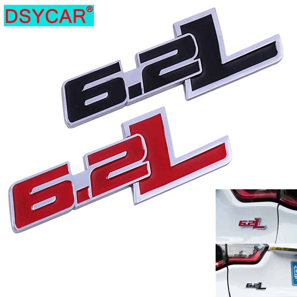 Металлическая 3d-наклейка DSYCAR объемом л для автомобилей Эмблема Для Jeep BMW Ford Lifan