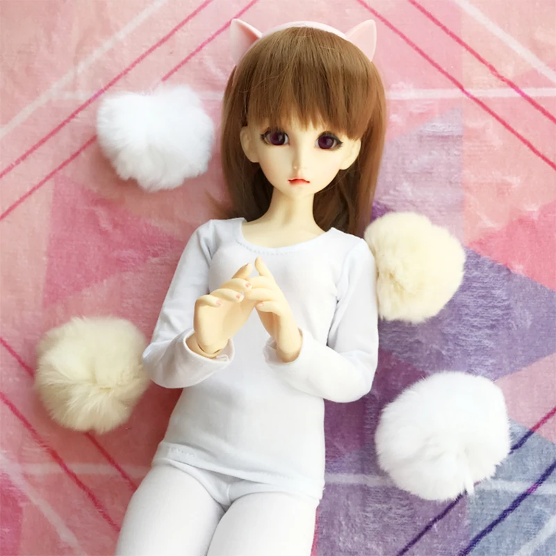 Кукла Одежда 1/6 BJD одежда белый костюм анти-краситель классическая одежда для 1/6 BJD куклы аксессуары топы+ леггинсы