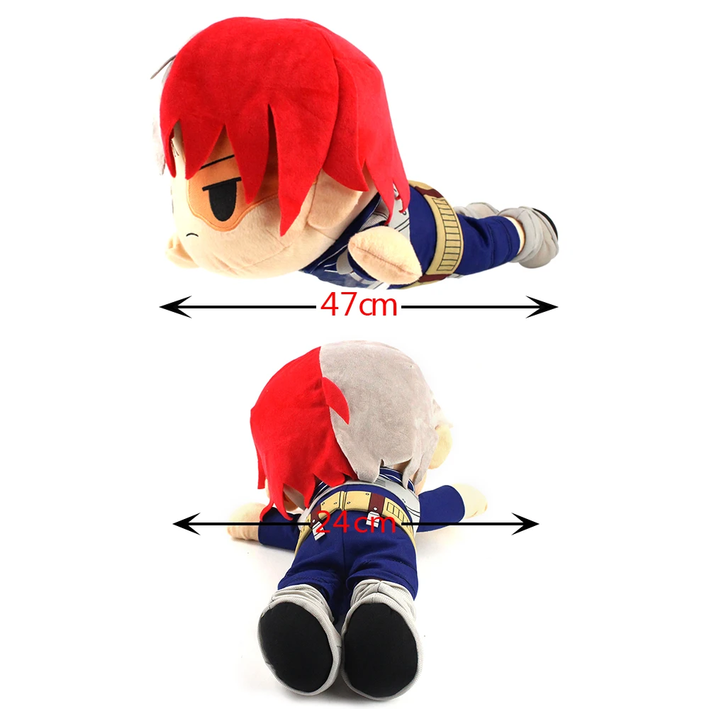 24-47 см аниме My Hero Academy Подушка Todoroki Shouto плюшевые игрушки мягкие куклы подарок