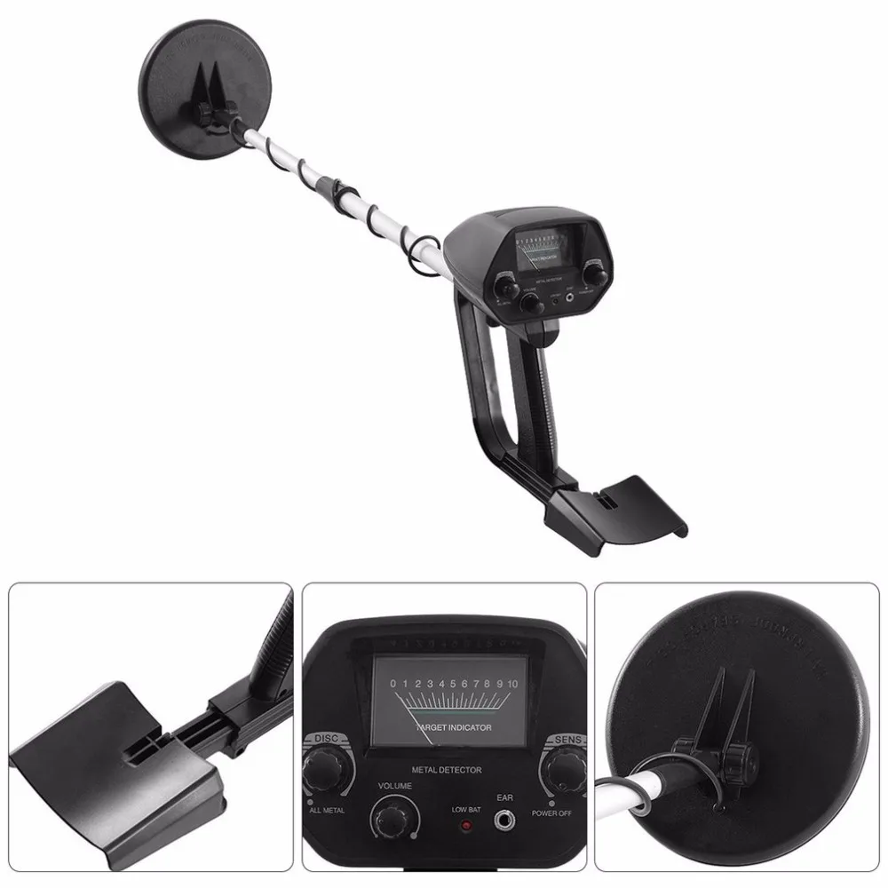 

MD4030 Portable Light weight Underground Metal Detector Length Adjustable Gold Treasure Metal Finder Hunter Under Shallow Water