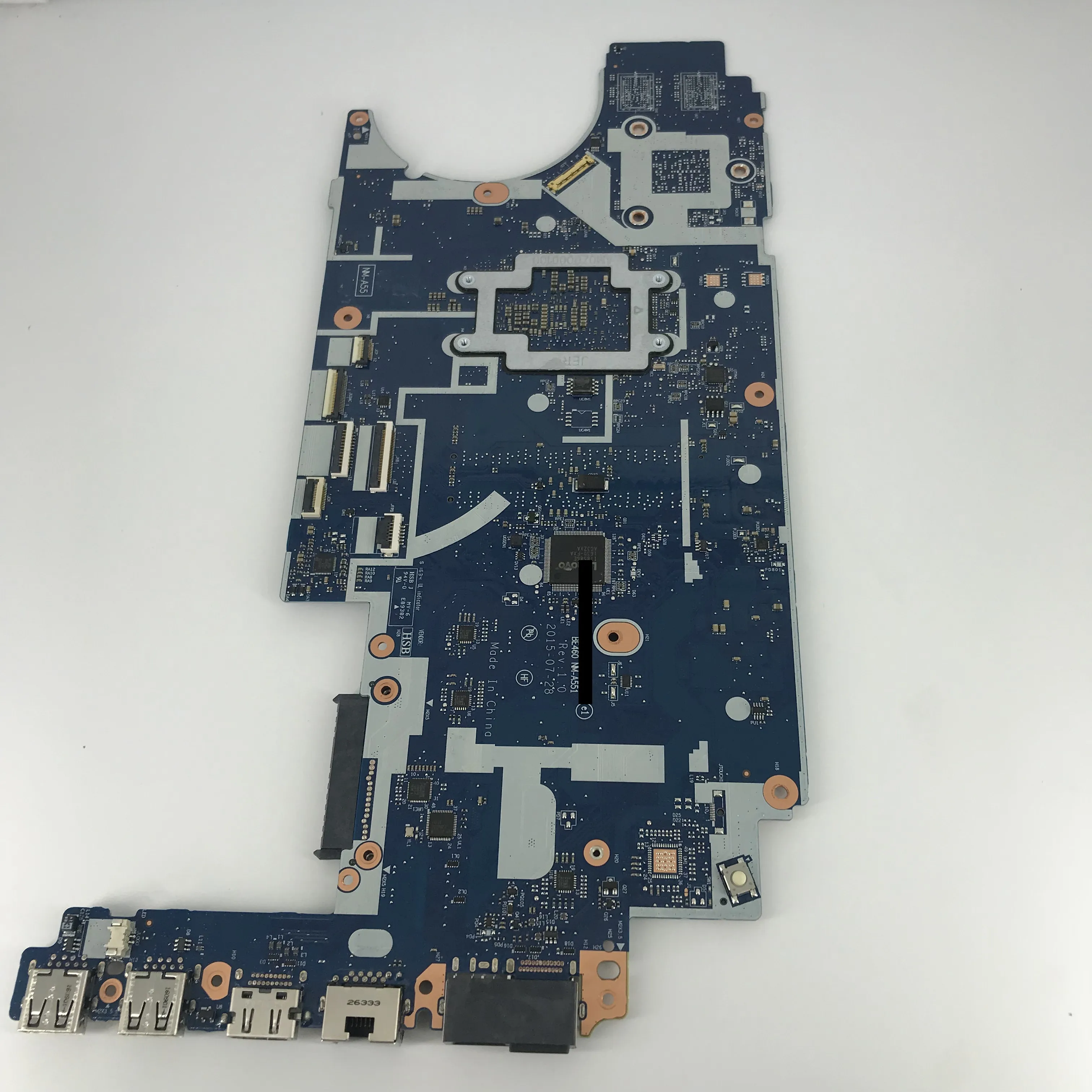 amazing  For Lenovo Thinkpad E460 14 inch Laptop motherboard 00UP246 BE460 NM-A551 I3-6100U test 100%