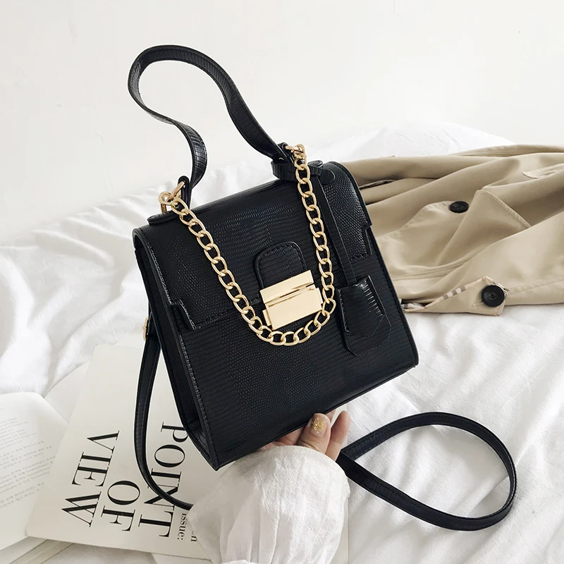 

New Crocodile Mini Shoulder Bag For Women Brand Designer Small Women Bags Luxury Crossbody Bag Alligator Chain Handbag flap
