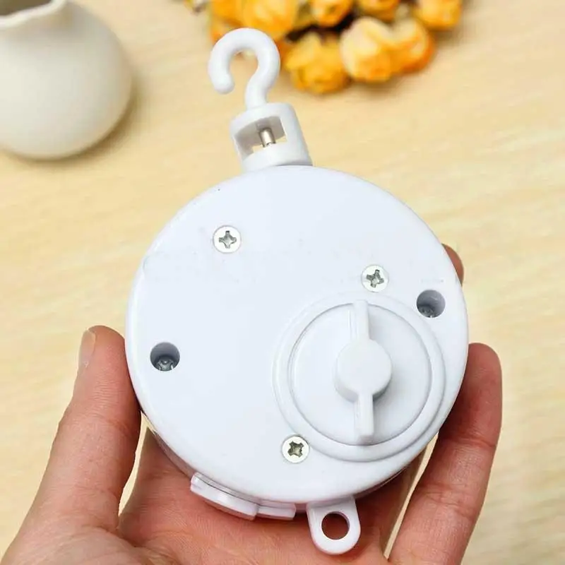 

Rotary Baby DIY Crib Bed Toy Clockwork Music Box Bedding Newborn Doll Hanging