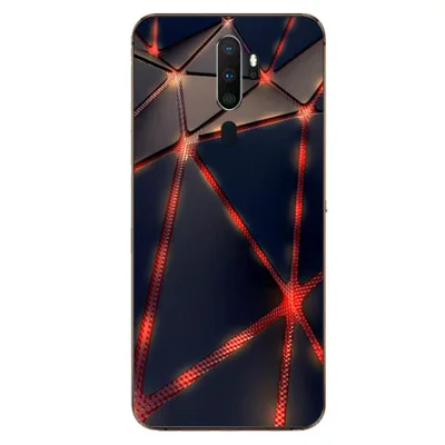 Для OPPO A5 чехол роскошный чехол из ТПУ и силикона чехол s для OPPO A9 задняя крышка телефона Funda Coque - Цвет: W45
