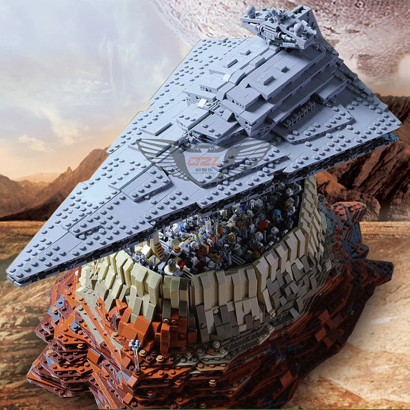 Форма король 21007 5162 шт Звездный план Империя над Jedha городской строительный блок