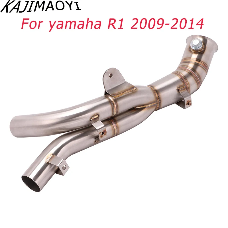 Выхлопная труба для мотоцикла из нержавеющей стали Yamaha R1 2009 2010 2011 2012 2013 2014 лет |