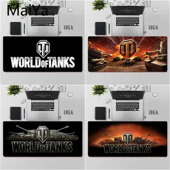 

Maiya High Quality World of Tanks logo Durable Rubber Mouse Mat Pad Free Shipping Large Mouse Pad Keyboards Mat