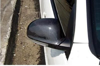 Настоящее углеродное волокно зеркальная крышка подходит для VW GOLF5 GOLF 5 V064M