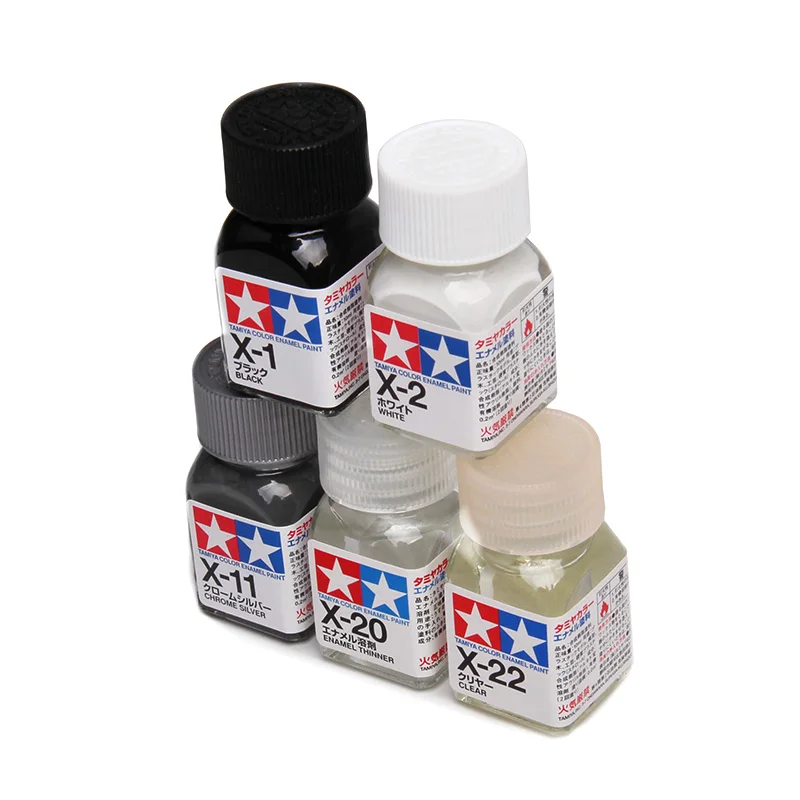 10ml Tamiya Enamel Paint Gross Colors Painting X1-X24 For Gundam Model  Brush Spray Painting DIY