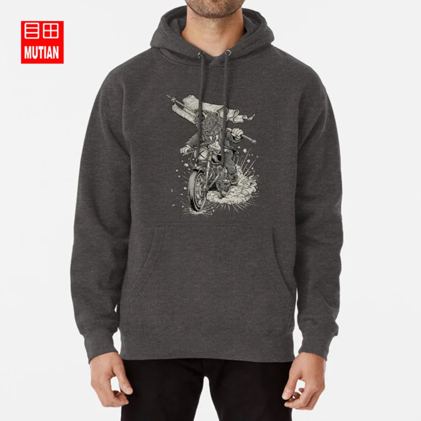 darkgrey-hoodie Winya No.91 толстовки с капюшоном и свитшоты с рисунком медведя плюшевый Тедди baer Спиди гонщик выгорание комиксов манга кафе велосипедист-гонщик - Цвет: darkgrey-hoodie