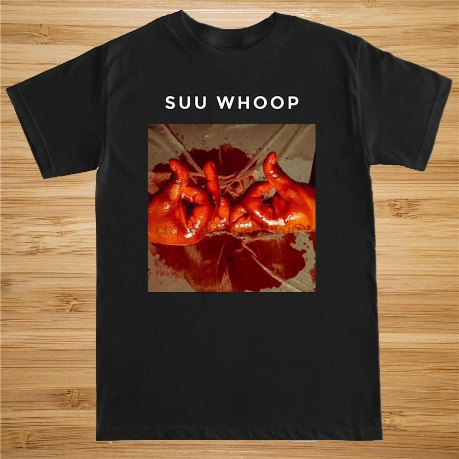 Мужская черная футболка Suu Whoop Yg 400 |