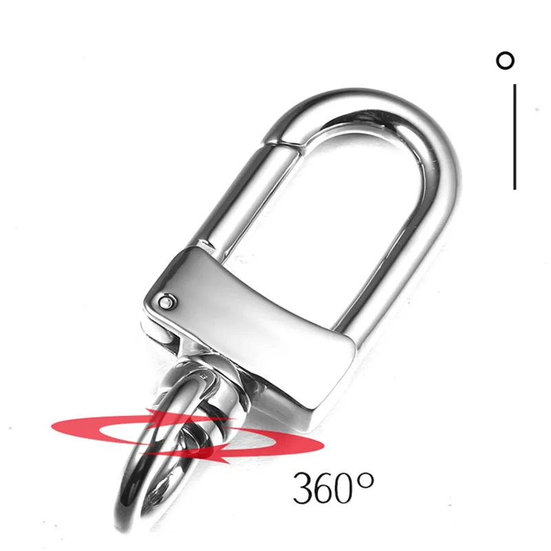 High-End 304 Stainless Steel Key Chain Men Car Keychain Key Ring Waist Hanging Men's Pendant To Give Men The Best Gift