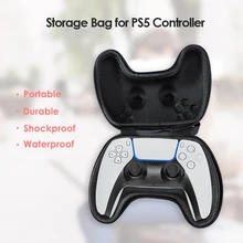 

Portable Storage Bag For PS5 Gamepad EVA Hard Cover Shell Protective Case For Sony Play Station 5 Controller Accessories