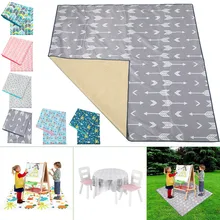 Хит, детский игровой коврик, Нескользящие Детские подушки для еды, коврики для пикника, противогрязный коврик, водонепроницаемый коврик для обеденного стула, подушка для стола, коврик D
