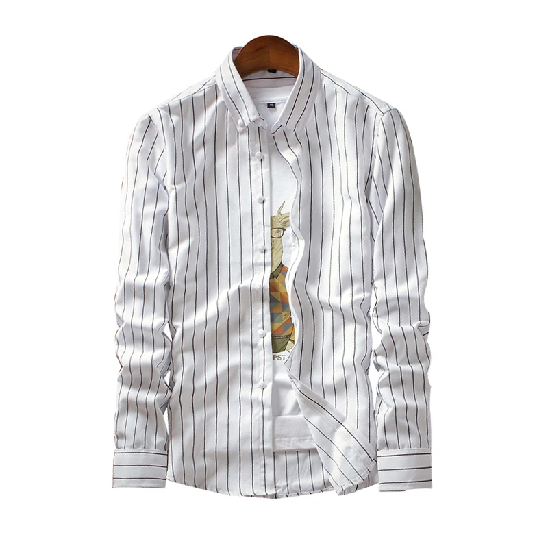 

4XL Plaid Shirt Male 2019 New Autumn Trend Korean Version Of The Loose Tide Brand Long-sleeved Shirt Jacket For Male