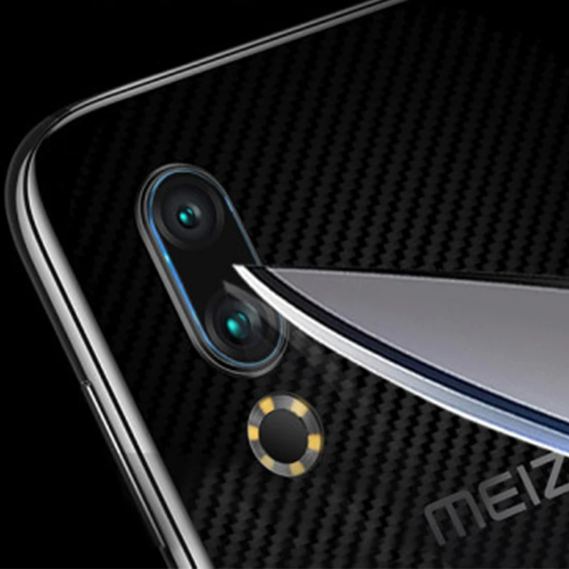 5 шт. прозрачная защитная пленка для объектива задней камеры Meizu 16 Plus закаленное стекло 16XS|Защитные стёкла и