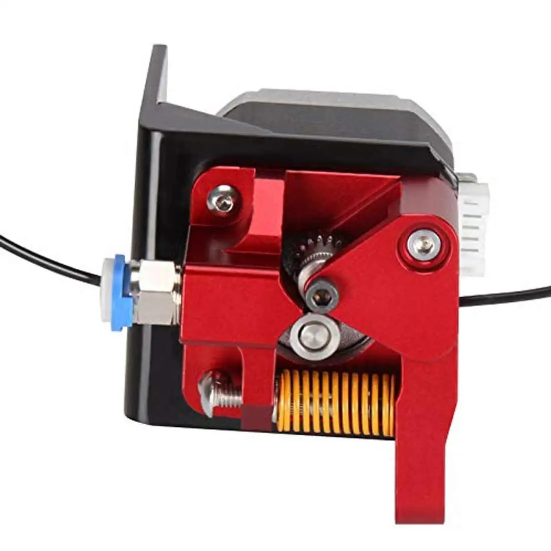 

3d Printer Aluminum Metal Extruder Kit for CR10S PRO Ender3 RepRap Feed double pulley Extruder Dual Gear Extruder