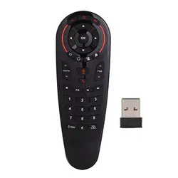 MECOOL – commande vocale G30 Air Mouse, 2.4GHz, sans fil, Microphone Google, Gyroscope IR, télécommande pour Android Smart TV Box 