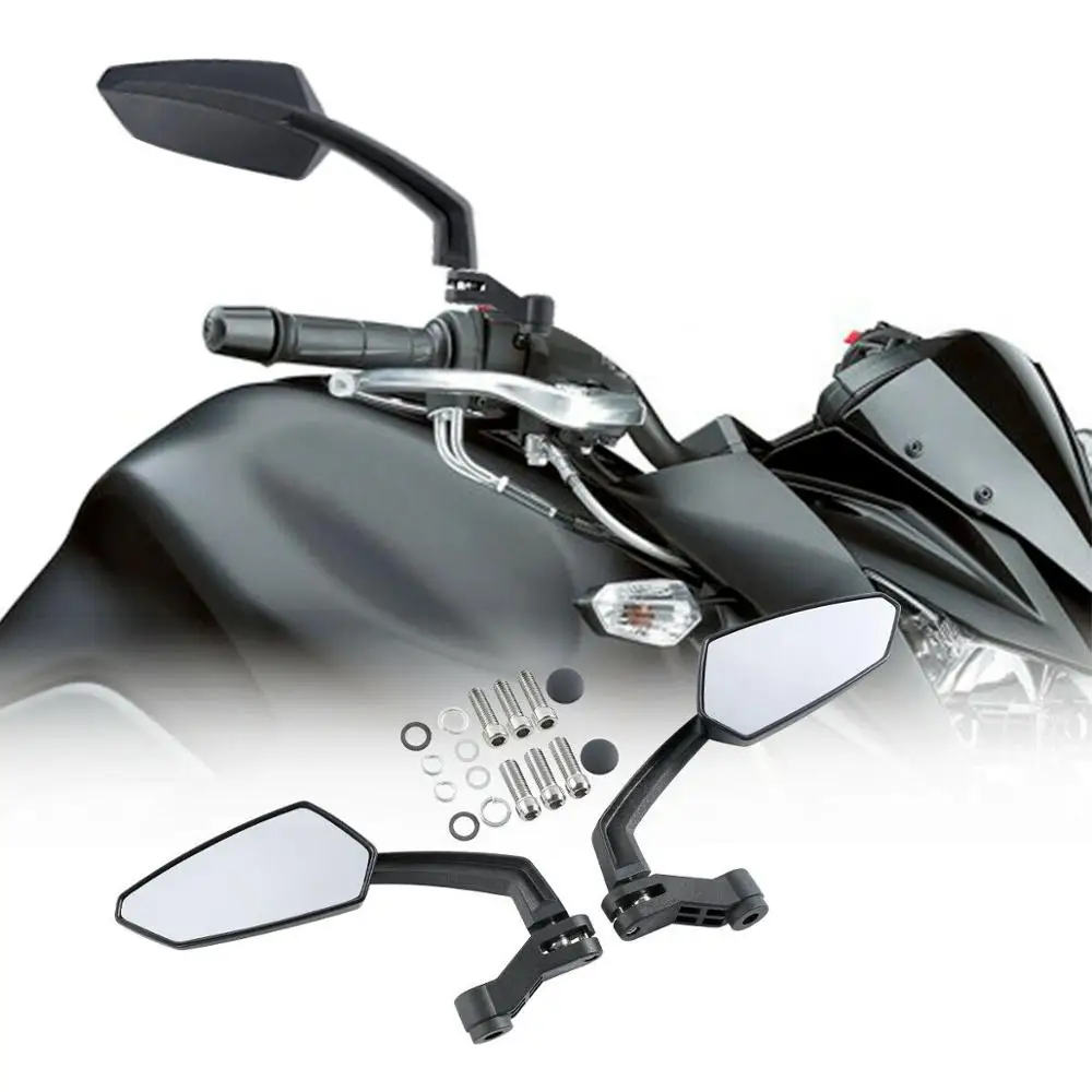 Угловые зеркала заднего вида для мотоцикла 8 мм/10 мм скутера Chopper Crusier Harley |