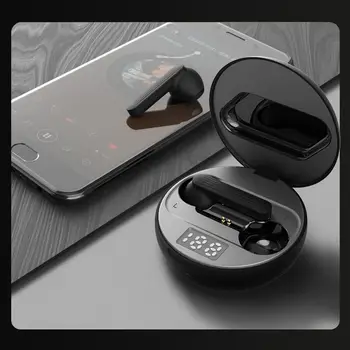 

2020 private model wireless charging Light sense digital Bluetooth headset