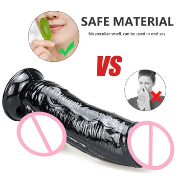 Huge Thick Dildo for Women Silicone Big Fake Penis Realistic Female Dildos Vaginal Massager Anal Plug Toy for Men Adults 18 Shop 2