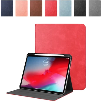 

For iPad Pro 11 Inch 2018 A1934 A1979 A1980 Cover Case with Pencil Holder For iPad Pro 11 case 2018 Tablet Smart Cover Auto Wake