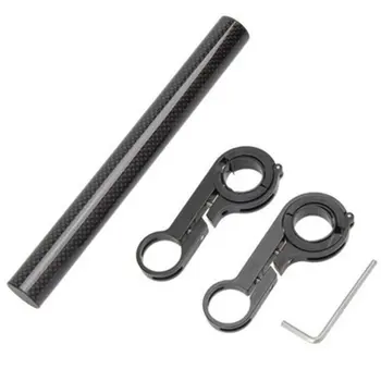

Bike Bracket extension MTB Double Mountain Bike Handlebar Extender Expander Bicycle Tachometer Mount Flashlight Lamp Holder