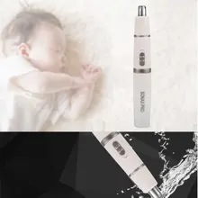 Триммер для волос в носу для мужчин и женщин 2 в 1 головка с питанием от аккумулятора триммер для носа ушные волосы, брови и бороды