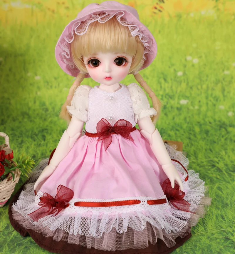 Полный набор 1/6 BJD кукла модная Милая Lina Miu кукла из смолы для девочек подарок на день рождения Рождество