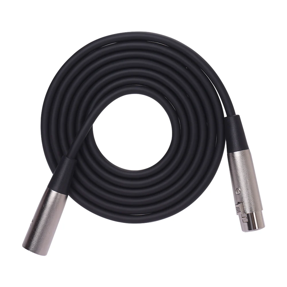 

XLR Male to Female Cable Cord Straight Plugs for Microphone Mixing Console Amplifier Equalizer, 3m/ 10ft Long