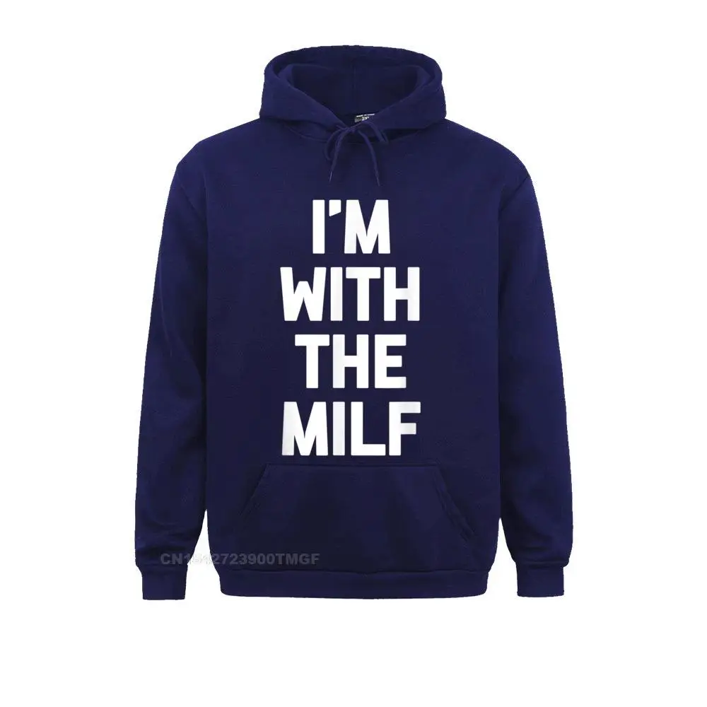 Funny Mom Shirt Im With The MILF T-Shirt funny saying cute T-Shirt__18974 Sweatshirts Simple Style Long Sleeve Company Hoodies Clothes for Men Thanksgiving Day Funny Mom Shirt Im With The MILF T-Shirt funny saying cute T-Shirt__18974navy