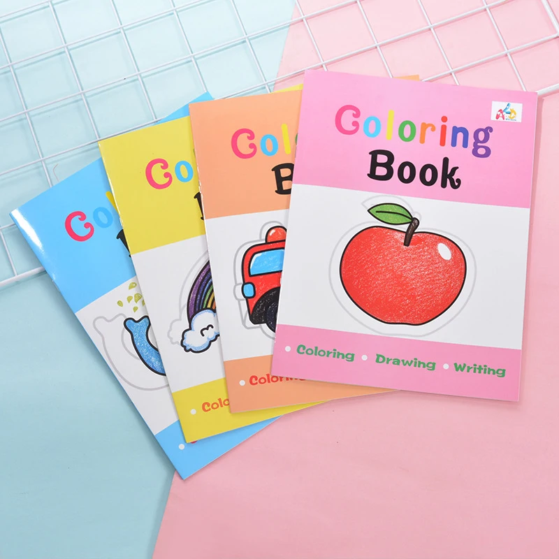 4PCS drawing books Scratch Color DIY Drawing doodles for babies Graffiti Book With Pen Blank black Sketch Book for kid 4PCS drawing books Scratch Color DIY Drawing doodles for babies Graffiti Book With Pen Blank black Sketch Book for kid