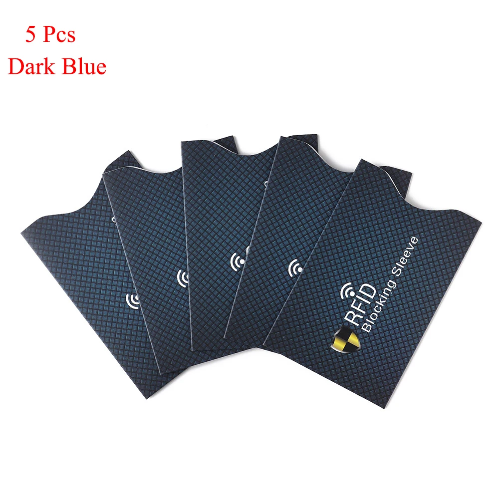 MARRON Porte Carte Anti RFID Blocage Anti Vol Porte-carte de Crédit pour  Adulte Mixte Femme Homme