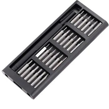 

Upgraded Version New Precision Screwdriver Set 25 Precision Magnetic Bits Al Box Screw Driver Home Set