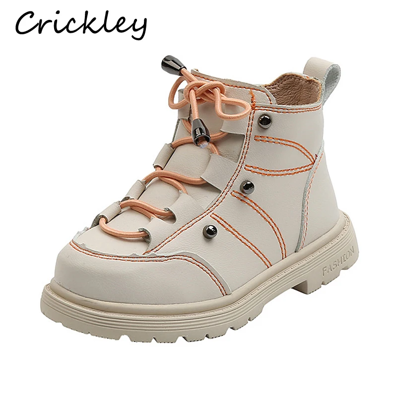 

Spring Autumn Baby Martin Boots PU Leather Zipper Kids Fashion Boots Ankle Soft Non Slip Toddler Boys Girls Boots 1-3T 3 Colors