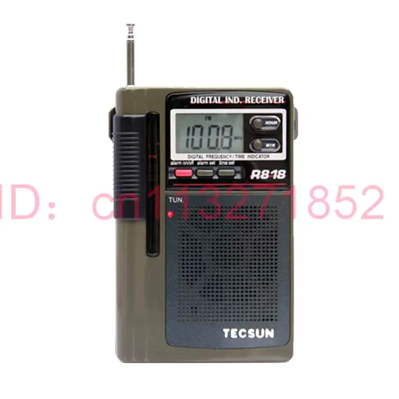 TECSUN R 818 FM/MW/SW радиоприемник с двойным преобразованием мирового диапазона со
