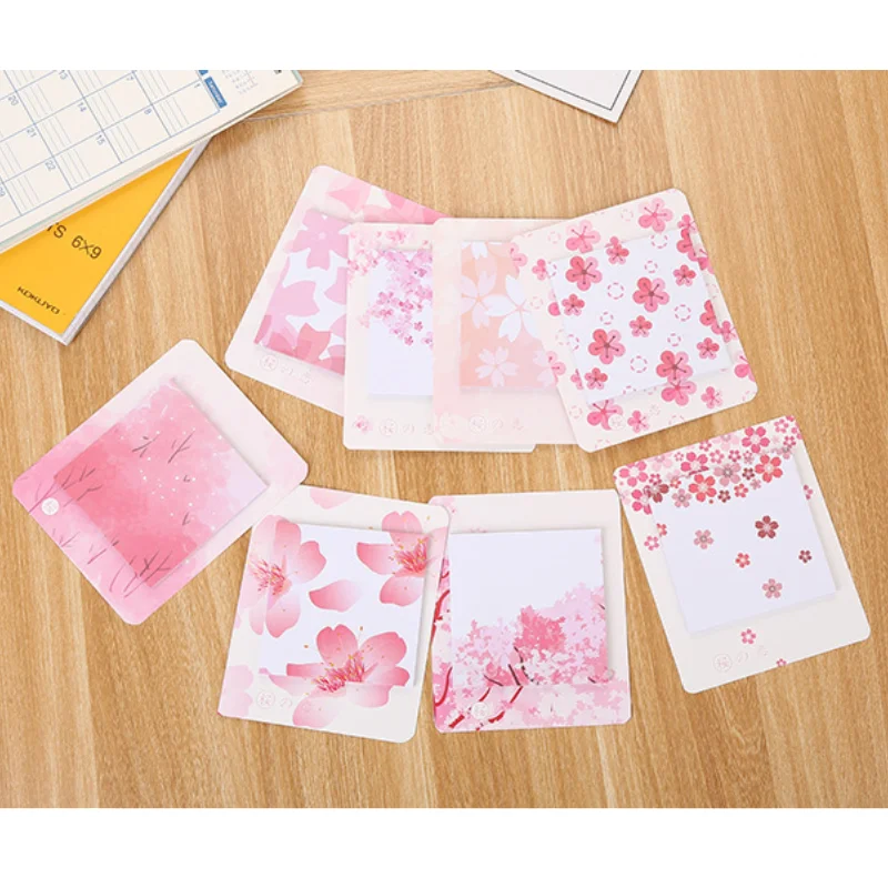 Beautiful cherry blossom creative pink series 1 piece (30 pages) small label sticker student |