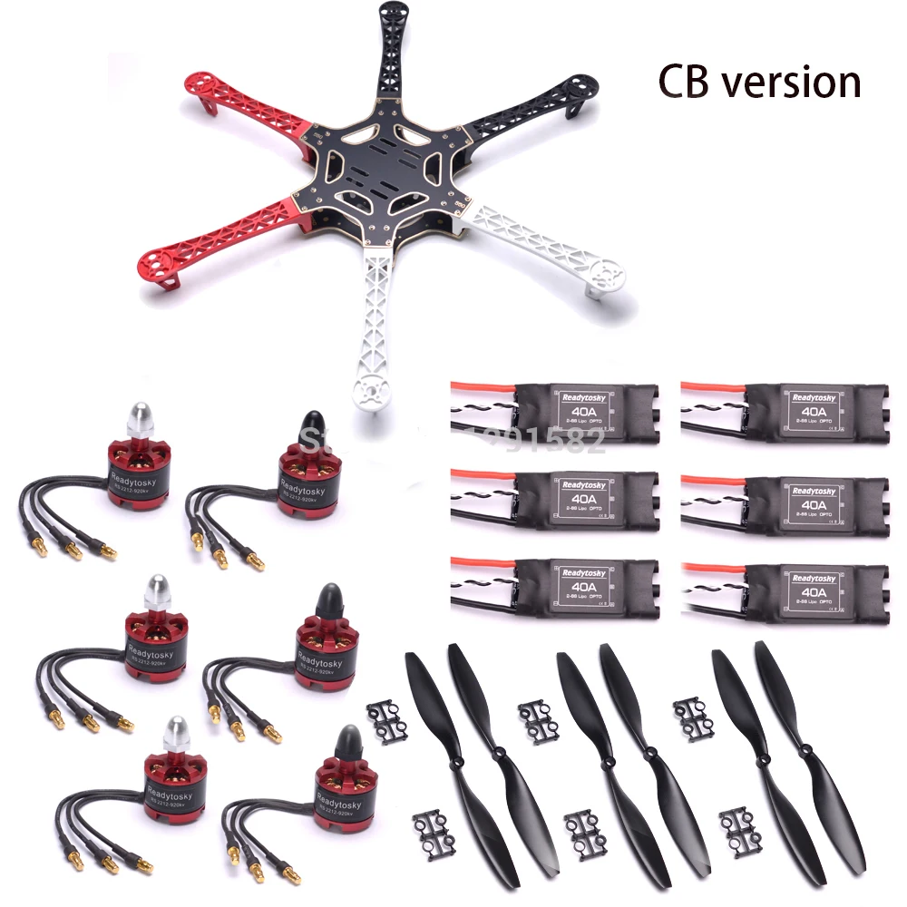 Набор рамок F550 550 мм PCB 2212 920KV бесщеточный двигатель 30A Simonk ESC / 40A OPTO 2 6S для F450 S500