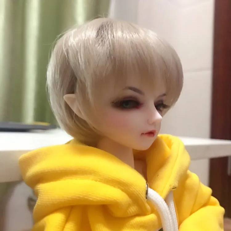 1/4 масштаб Обнаженная BJD кукла эльф Уши мальчик BJD/SD полимерная фигурка кукла DIY модель игрушка подарок. В комплект не входят одежда, обувь, парик A0130Woosoo