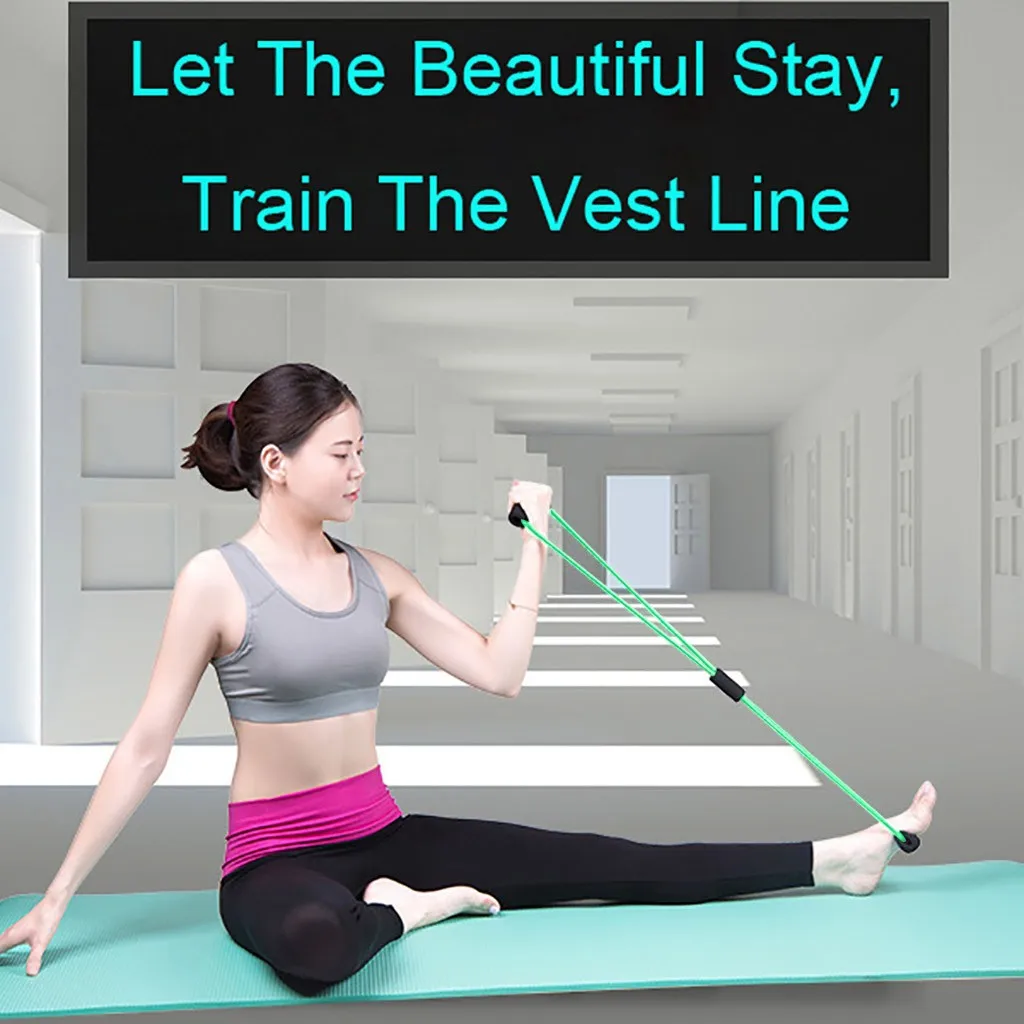 HIINST Training Stretch Band Rope Latex Rubber Arm Resistance Straps Training Gym Flexibility Trainer Stretching Equipment 319