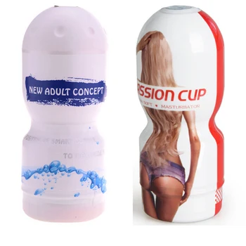 Masturbation Cup Male Masturbation Super Soft Silicone Realistic Vagina Anal Oral Sex Pussy Erotic Adult Toys Sex Toys for Men 5