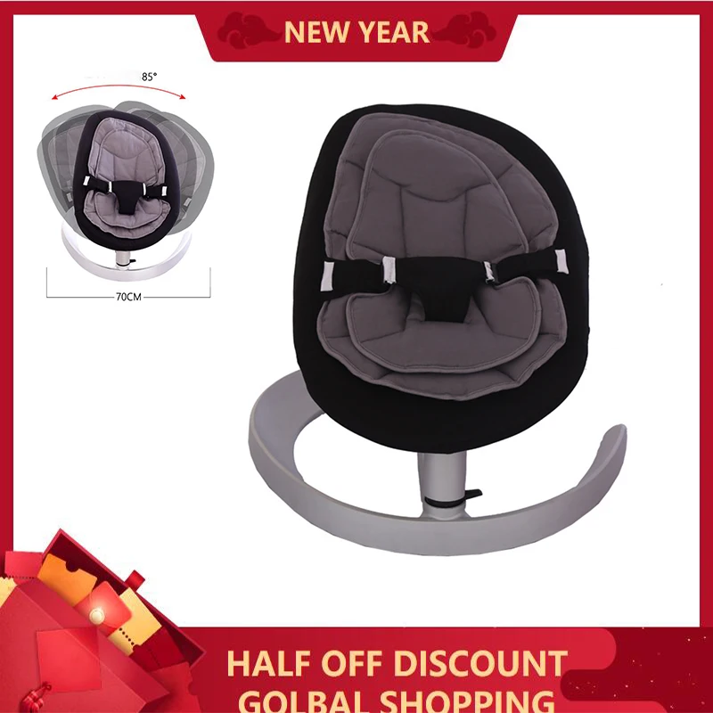 

Baby Rocking Chair For Girl Boy 3M-3Y Manual Control Cotton Children's Safety Rocking Seat baby's Artifact Sleeps Newborn Sleep