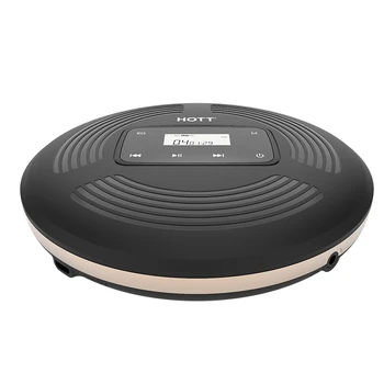 

HOTT CD903 Portable CD Player, Player with Headphones, Anti-Skip/Shockproof for Home Travel and Car, with LCD Display