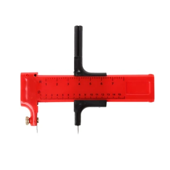 

Rotary Compass Circle Cutter Paper Cardboard Rubber Vinyl Leather Art Craft Tool Y1AD