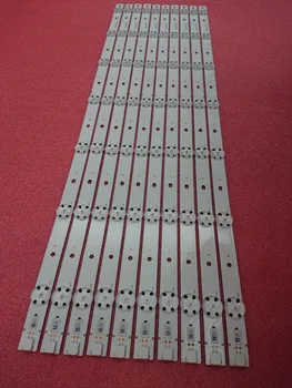 

New Kit 10 PCS 7LED 3V 610mm LED backlight strip for Vizio E60U-D3 SVG600A26 _Rev02_UHD_151215