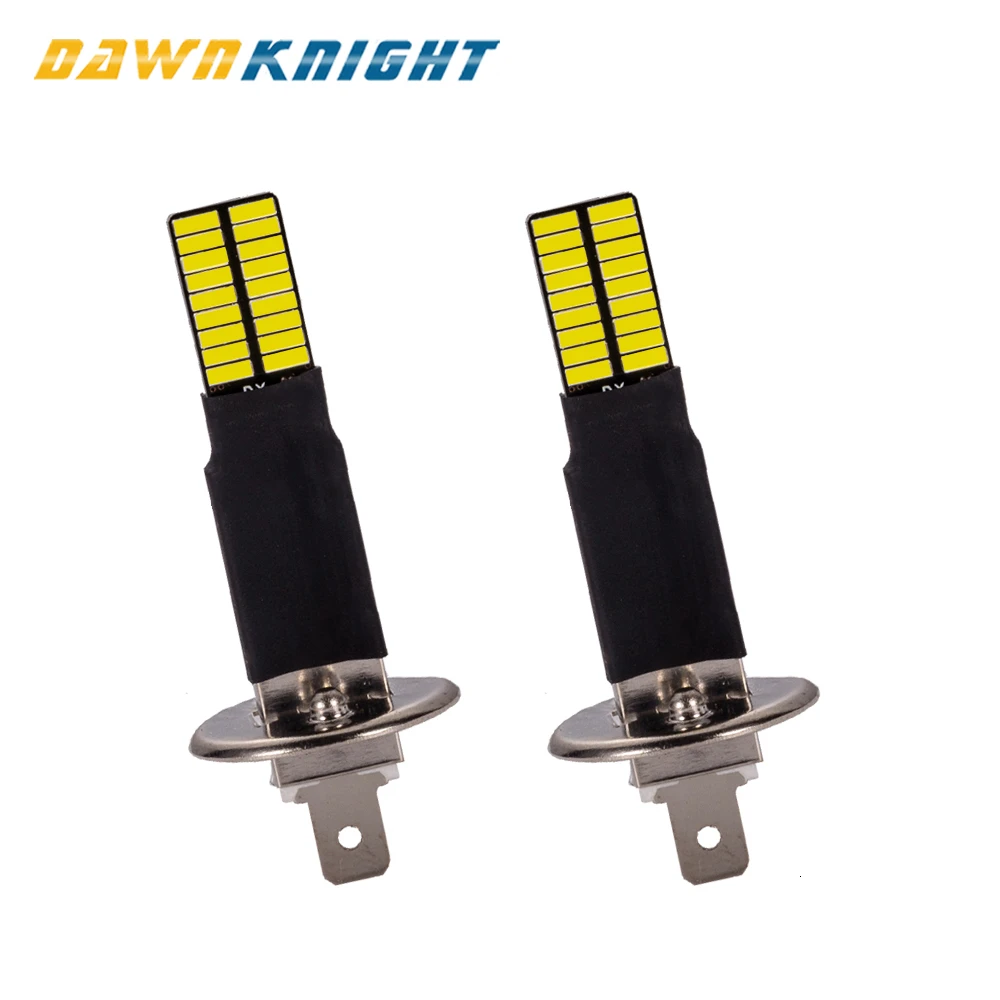 2 шт. светодиодные лампы H1 H3 4014 36SMD 6000K|Автомобильная противотуманная фара| |