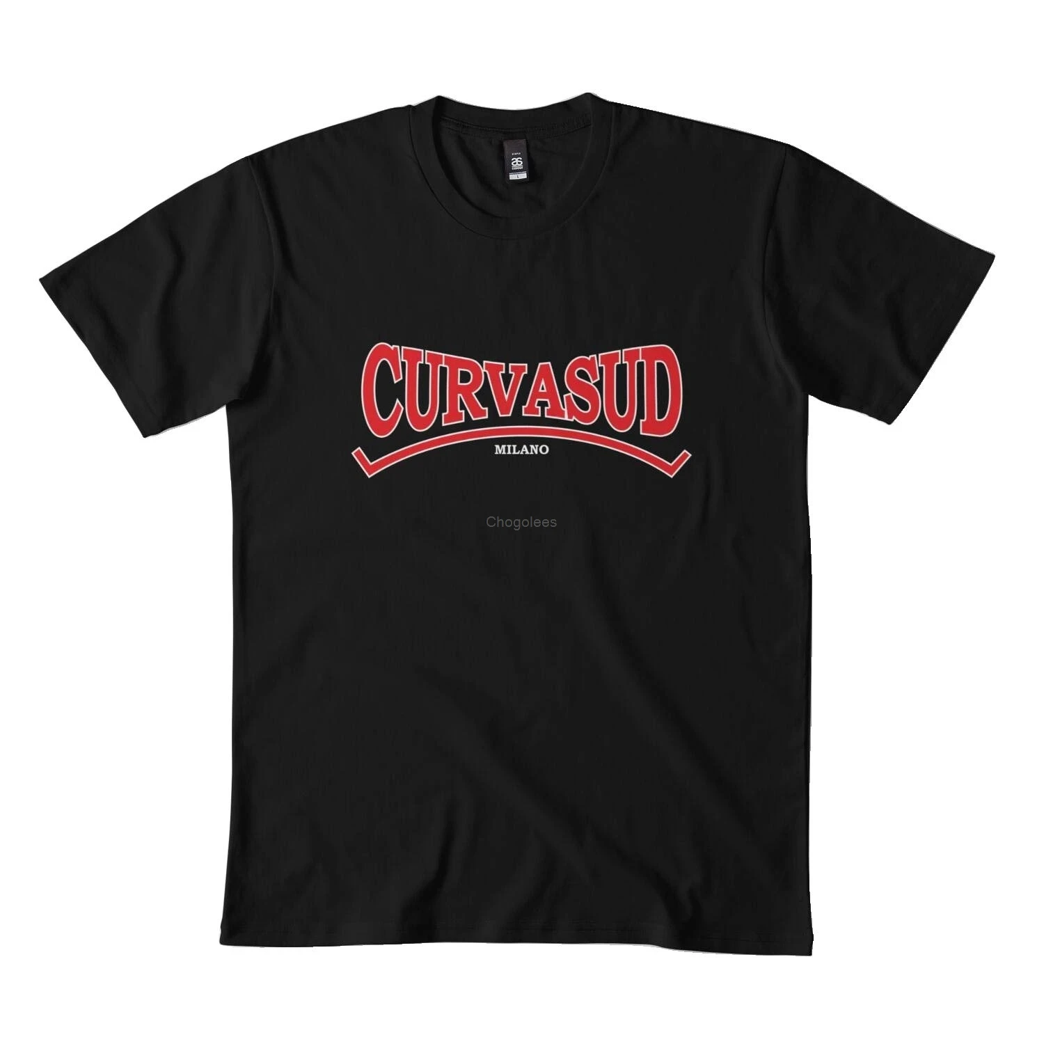 Черная футболка LimsayK Curva South Milan Essential | Мужская одежда
